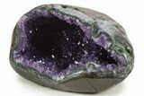 Sparkly Deep-Purple Amethyst Geode - Uruguay #342722-1